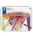 Staedtler Farveblyanter - Sekskantet - 72 stk
