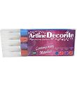 Artline Tuscher - Decorite Flat - 4 stk. - Metallic