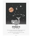 Kids by Friis Plakat - Stjernetegn - Fisken