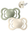 BIBS Couture Sutter - Str. 2 - 2-pak - Anatomisk - Ivory/Sage