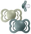 BIBS Supreme Sutter - Str. 2 - 2-pak - Symmetrisk - Island Sea/S