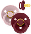 Bibs Colour Sutter - Str. 2 - 2-pak - Rund - Pink Plum/Elderberr