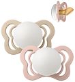 BIBS Couture Natsutter - Str. 1 - 2-pak - Anatomisk - Blush/Va
