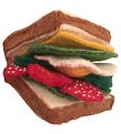 Papoose Legemad - 12 Dele - Filt - Sandwich