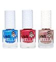 Miss Nella Neglelak - 3-pak - Tickle Me Pink/Abracadabra/Blue Th