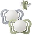 BIBS Couture Glow Sutter - Str. 1 - 2-pak - Anatomisk - Sage/Clo