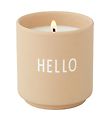 Design Letters Duftlys - 75 g - Beige