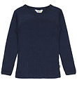 Joha Bluse - Uld/Silke - Navy
