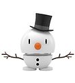 Hoptimist Baby Bumble - 9 cm - Snowman - Hvid