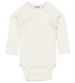 MarMar Slå-om Body l/æ - Rib - Modal - Offwhite