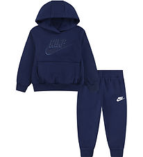 Nike Sweatsæt - Midnight Navy
