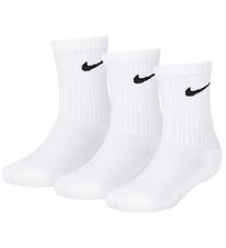 Nike Strømper - Cushioned - 3-Pak - Hvid