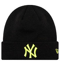 New Era Hue - Strik - New York Yankees - Sort/Grøn