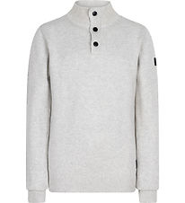 Indian Blue Jeans Bluse - Strik - Grå