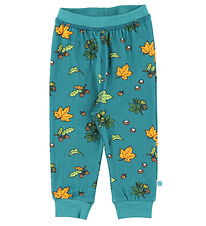 Småfolk Leggings - Petroleum Green