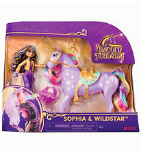 Unicorn Academy Legetøjsfigurer - 13,5 cm - Sophia & Wildstar