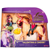 Unicorn Academy Legetøjsfigurer - 23,5 cm - Valentina & Cinder