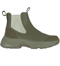 Woden Gummistøvler - Siri Waterproff - Dark Olive/Alfalfa