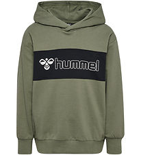 Hummel Hættetrøje - HmlAtlas - Dusty Olive