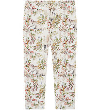 Hust and Claire Leggings - Lisa - Oat Milk m. Enhjørninge