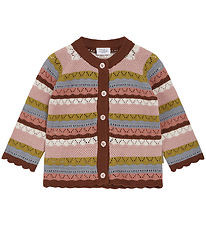 Hust and Claire Cardigan - Strik - Carren - Dusty Rose m. Hulmøn Hust and Claire Cardigan - Strik - Carren - Dusty Rose m. Hulmøn