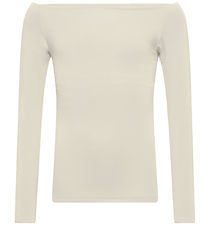 Rosemunde Bluse - Off Shoulder - Viscose - Ivory