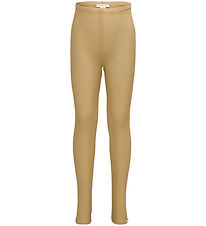 Minimalisma Leggings - Rib - Uld - Arona - Hay