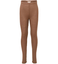 Minimalisma Leggings - Rib - Uld - Arona - Toffee
