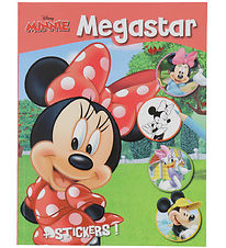 Megastar Malebog m. Klistermærker - 128 Sider - Disney Minnie