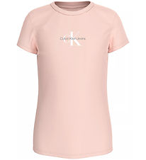 Calvin Klein T-shirt - Micro Monogram - Peach Whip