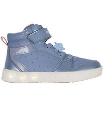 Geox Støvler m. Lys - J Skylin - Dark Sky/Light Coral