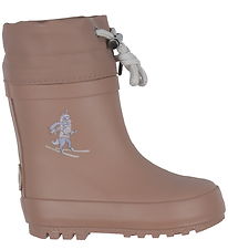 Wheat Termostøvler - Solid - Old Rose Unicorn