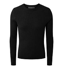 Hound Bluse - Strik - Black