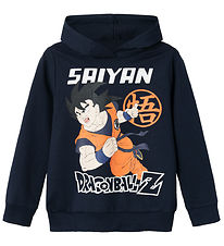 Name It Hættetrøje - Noos - NkmJam DragonBall - Dark Sapphire