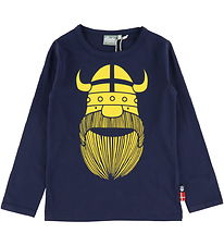 Danefæ Bluse - Organic Danebasic - Dk Navy Erik