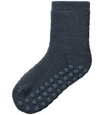 Name It Strømper - Uld/Bomuld - NmmWaksi - Skridsikker - Ombre B