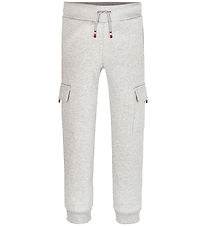 Tommy Hilfiger Sweatpants - Monotype - Light Grey Heather