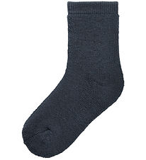 Name It Strømper - Uld/Bomuld - NmmWaksi - Ombre Blue