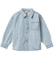 Wheat Skjorte - Denim - Ink Stripe