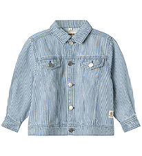 Wheat Denimjakke - Vive - Ink Stripe