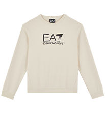 EA7 Sweatshirt - Whitecap Gray m. Logo