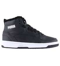 Puma Vinterstøvler - Rebound Joy Fur JR - Sort
