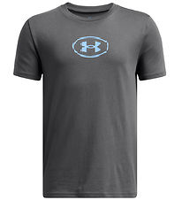Under Armour T-Shirt - Slice Logo - Castlerock