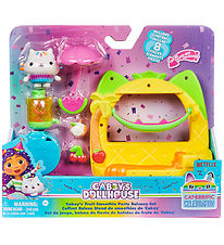Gabby's Dollhouse Sæt - 8 Dele - Balcony Set - Cakey