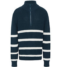 Grunt Bluse - Strik - GRChon - Navy