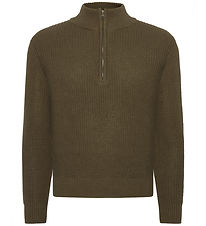 Grunt Bluse - Strik - Durbuy - Army