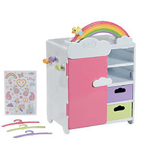 Baby Born Dukketilbehør - Regnbue Garderobe
