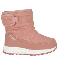 Viking Vinterstøvler - Tex - Equip Warm WP 1V Pull On - Pink