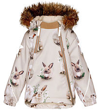 Molo Vinterjakke - Hopla Fur - Winter Rabbits