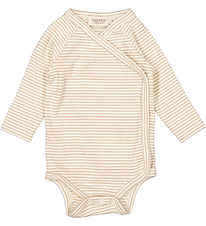 MarMar Body l/æ - Rib - Modal - Belito - Sandstone Stripe